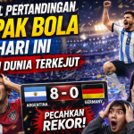 Hasil Pertandingan Sepak Bola