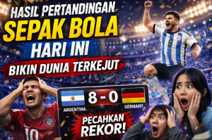 Hasil Pertandingan Sepak Bola