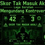 Skor Tak Masuk Akal Laga