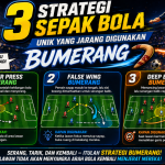 3 Strategi Sepak Bola Unik