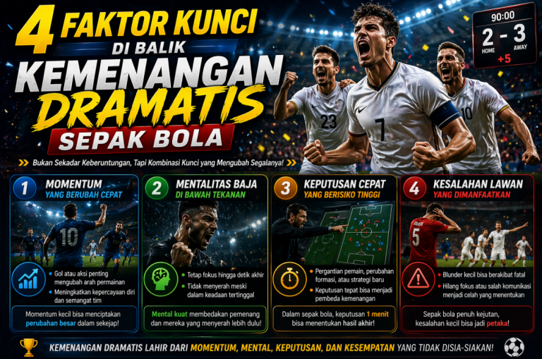 4 Faktor Kunci di Balik Kemenangan