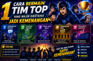 1 Cara Bermain Tim Top