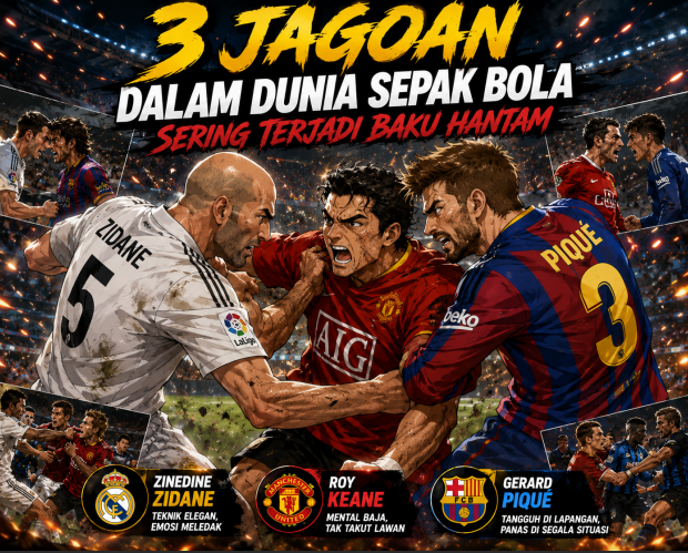 3 Jagoan dalam Dunia Sepak Bola