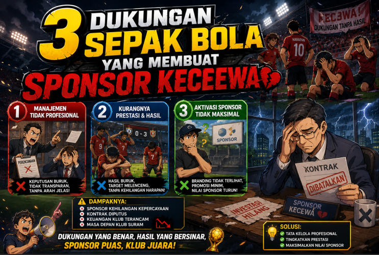 3 Dukungan Sepak Bola