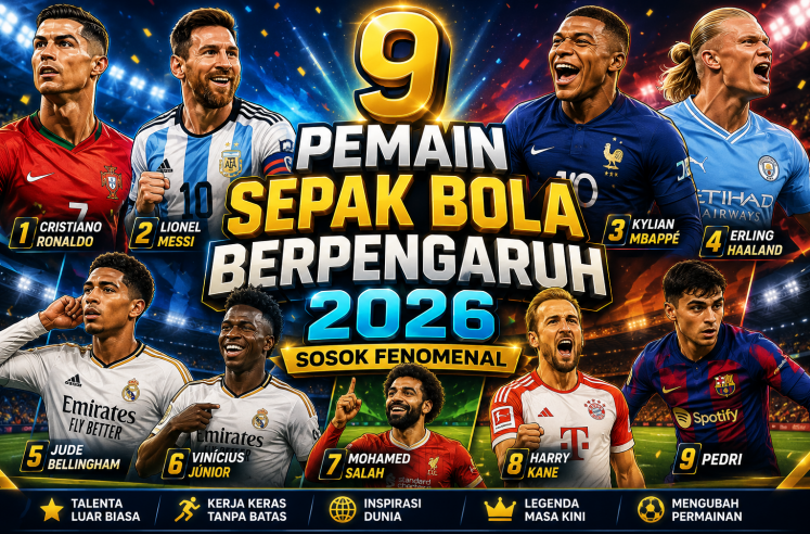 9 Pemain Sepak Bola