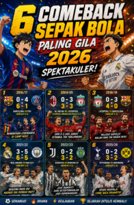 6 Comeback Sepak Bola