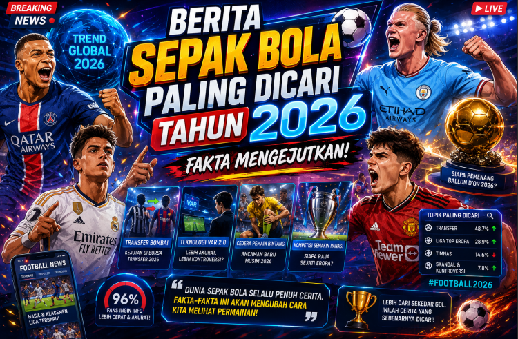 Berita Sepak Bola Paling Dicari
