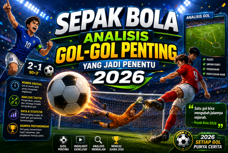 Sepak Bola Analisis Gol-Gol