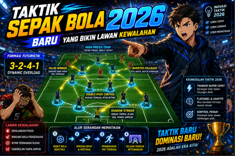 Taktik Sepak Bola 2026 Baru