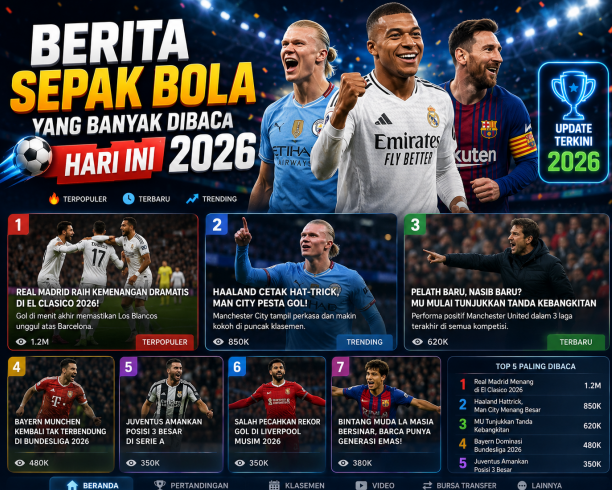 Berita Sepak Bola yang Banyak