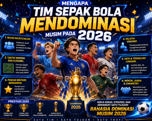 Mengapa Tim Sepak Bola Mendominasi
