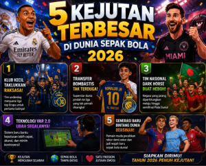 5 Kejutan Terbesar