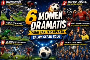 6 Momen Dramatis yang Tak Terlupakan