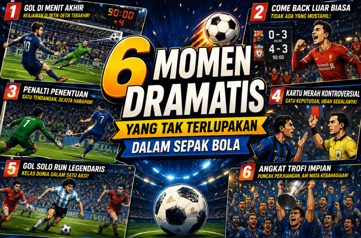 6 Momen Dramatis yang Tak Terlupakan