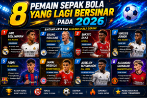 8 Pemain Sepak Bola