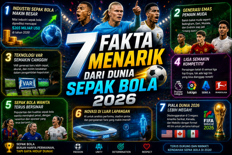 7 Fakta Menarik dari Dunia Sepak Bola