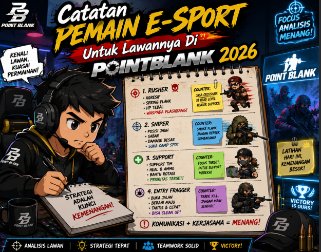 Catatan Pemain E-Sport